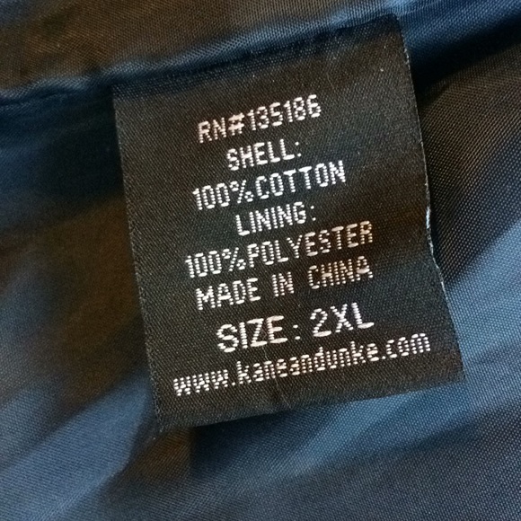 Kane & Unke Quilted Plaid Vest w/ Corduroy Yokes - Picture 8 of 8